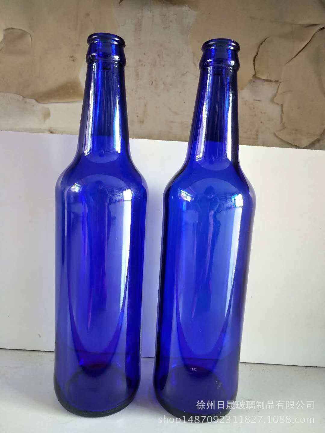 2022新款上市厂家直售330ml原色啤酒瓶330ml宝石蓝色啤酒瓶饮料瓶