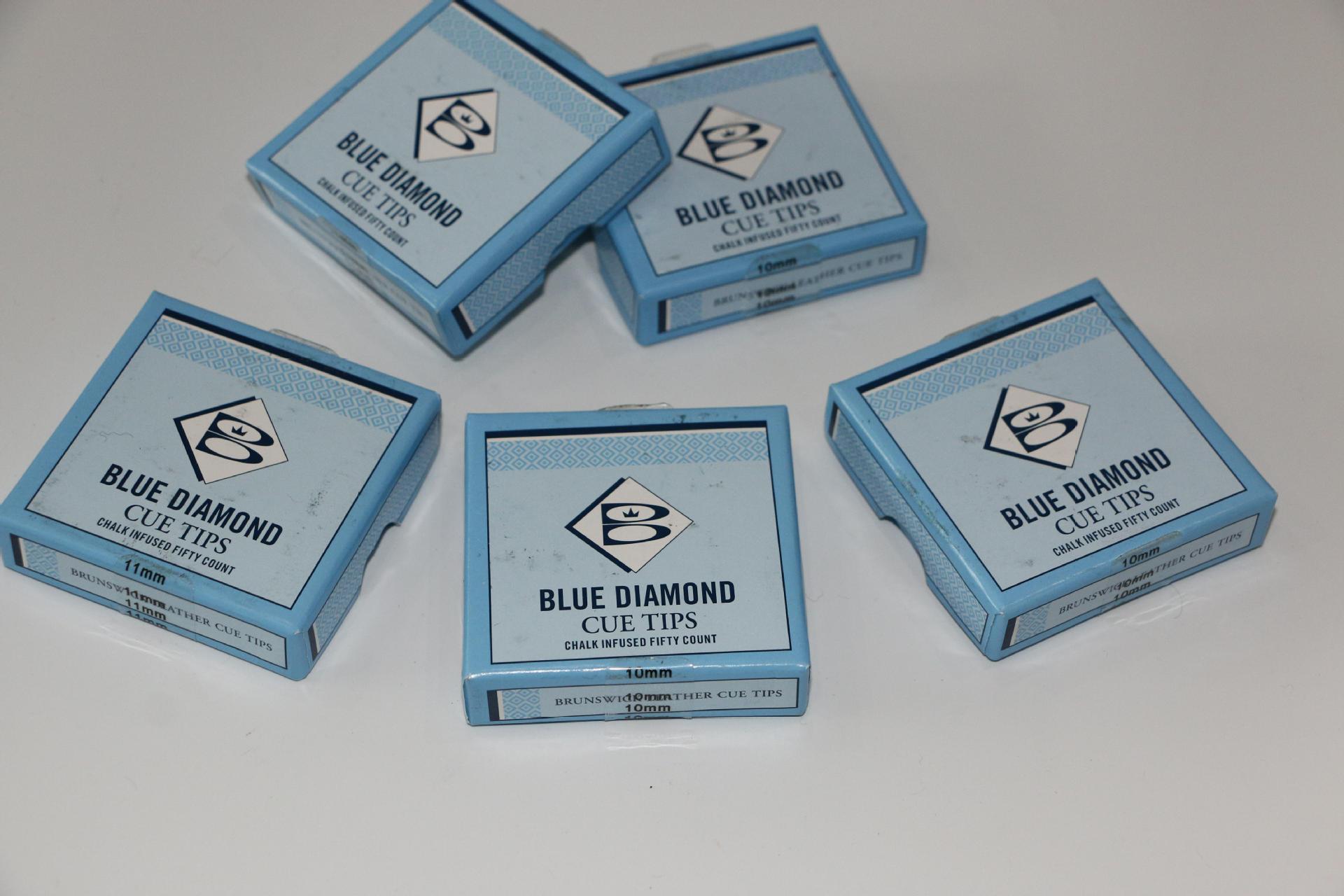 正品台球杆皮头宾士域蓝钻台球杆蓝钻枪头美式黑八桌球杆杆头