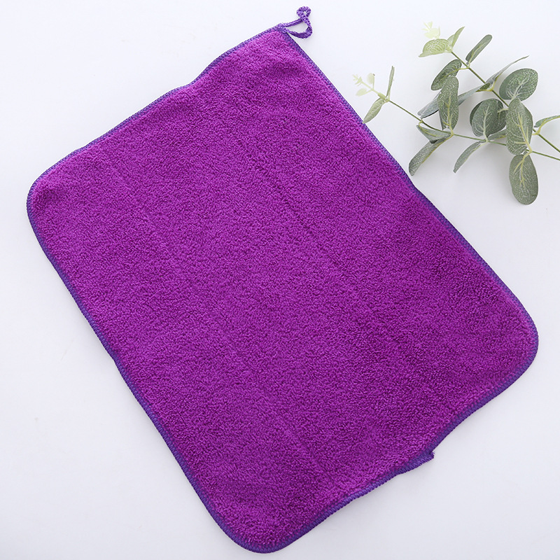 超细纤维擦车巾抹布擦手巾酒店美容院小方巾可定制logo