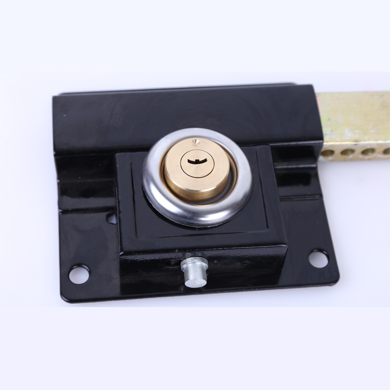 厂家优惠大门锁双开双扇门木门铁门锁齿条锁钛金球大门锁庭院门锁