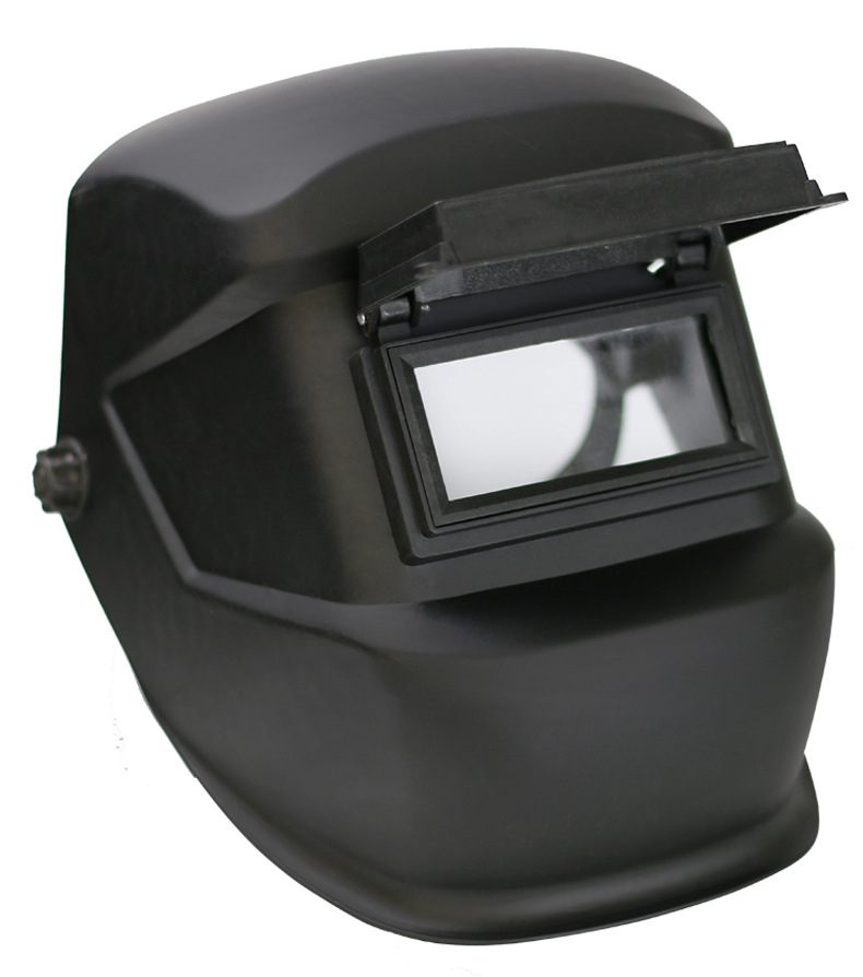 厂家供应头戴式电焊面罩全防护焊帽氩弧焊焊工电焊防护面罩