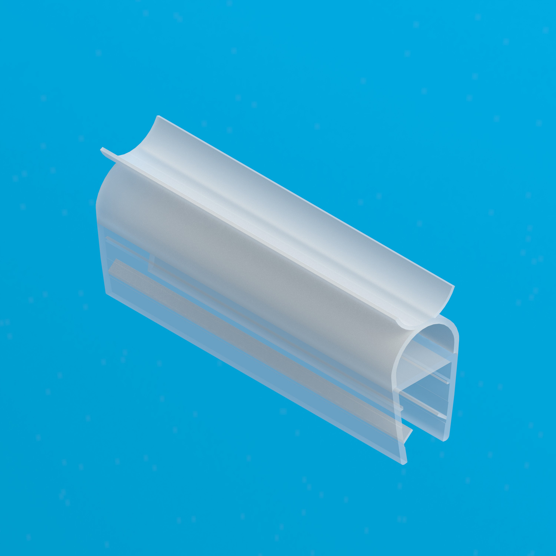 无框阳台玻璃门窗密封条门缝窗户防风条淋浴房浴室防水胶条批发