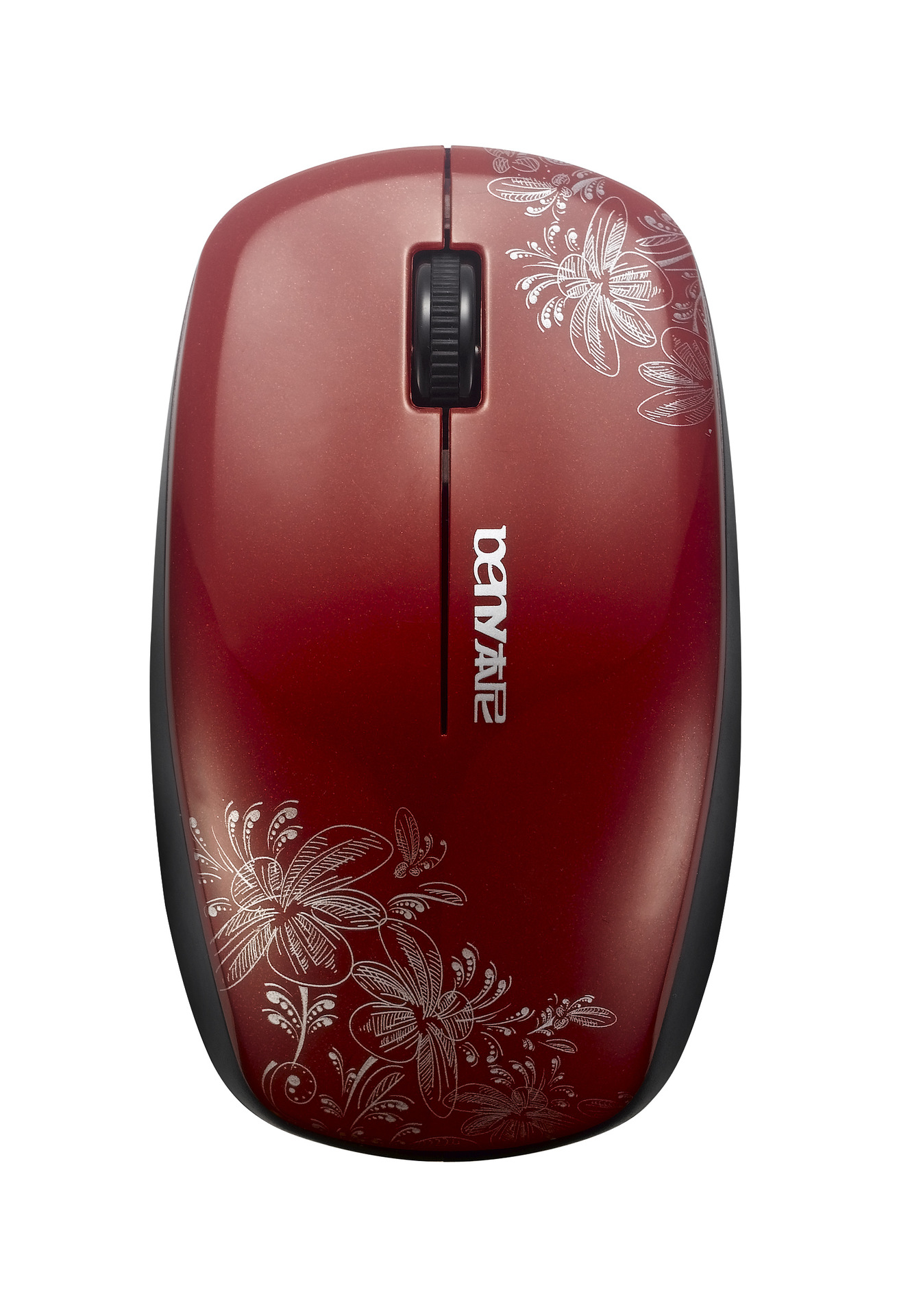 正品 本尼t520 2.4g无线鼠标 时尚节能省电印花uv工艺无线鼠标