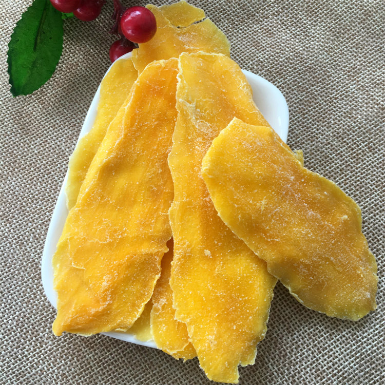 产地货源芒果干散装 休闲零食果脯蜜饯芒果干500g 芒果干oem