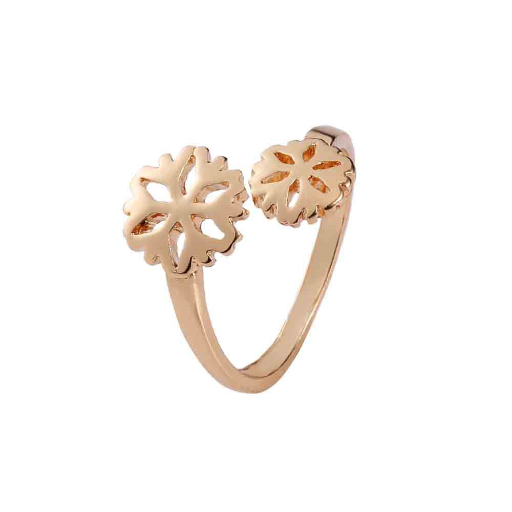 欧美圣诞戒指时尚创意圣诞老人雪人小鹿铃铛画油指环手饰批发