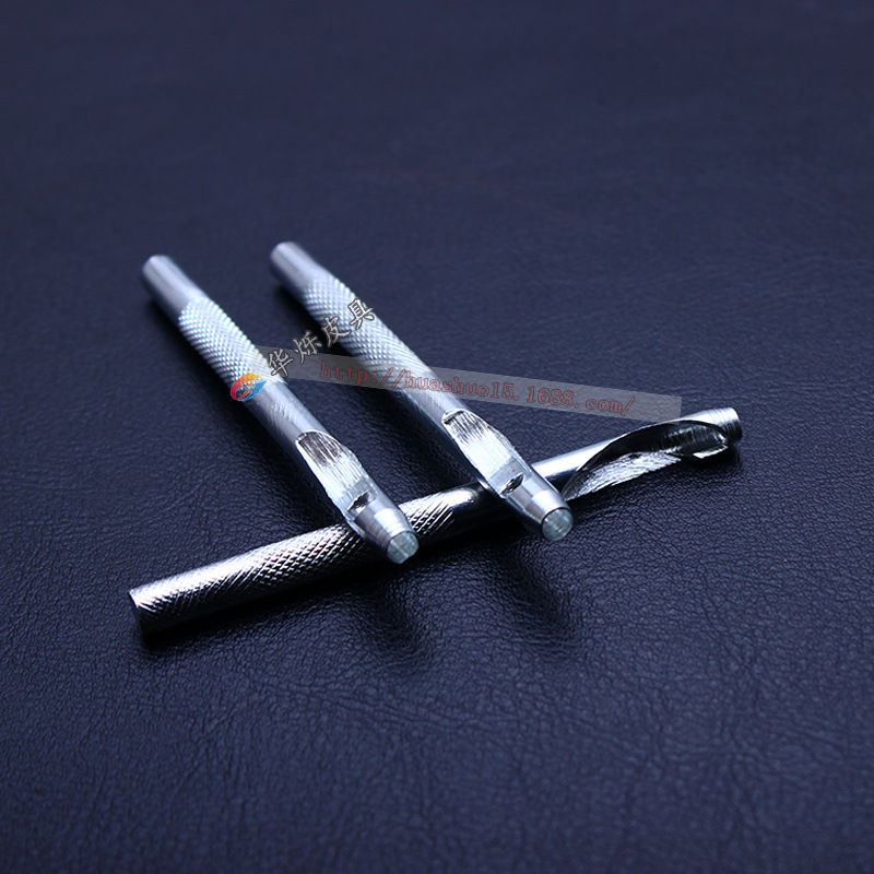 航空腰带打孔钉赠品 高碳钢圆孔钉 地摊腰带打孔工具扁孔皮带冲子