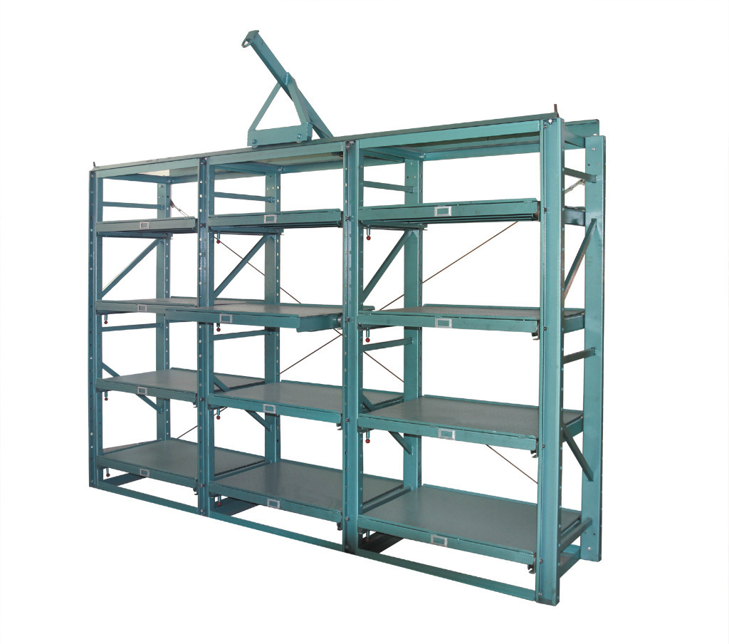 单 双面模具架定做半开重型模具摆放架抽屉式模具货架标准模具架