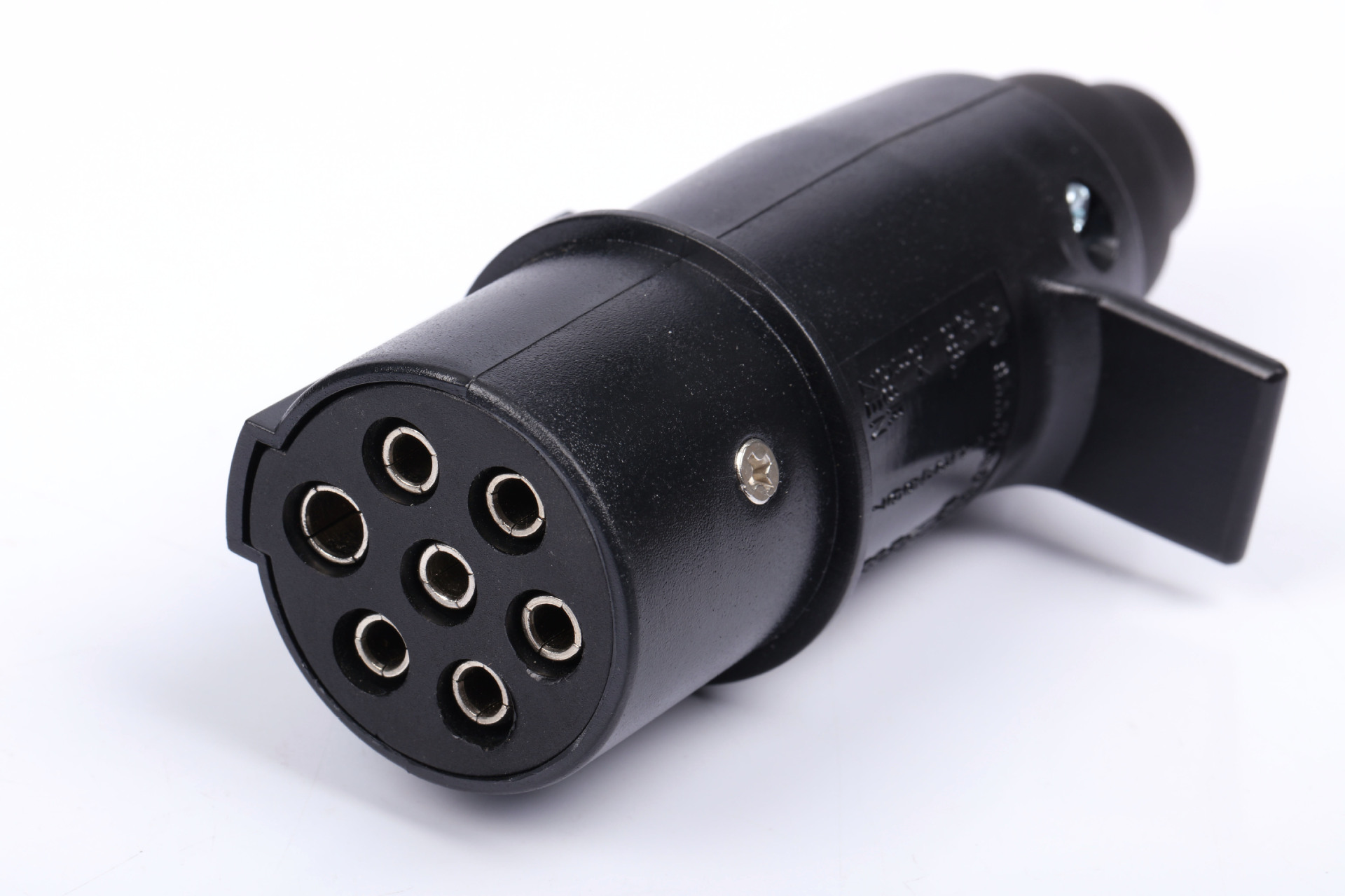 24v塑料插头 7孔插头 拖车插头插座 拖车连接器