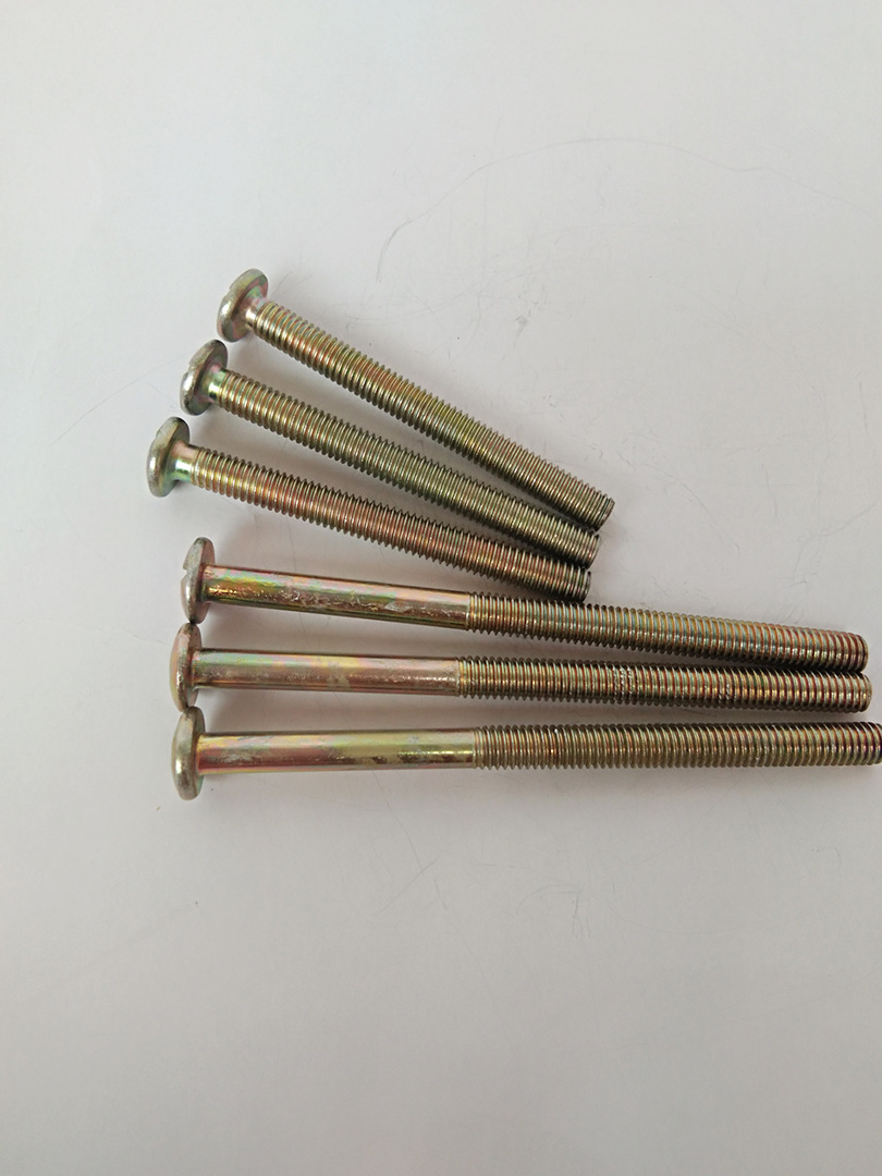 现货供应大扁头螺丝 家具螺丝 镀彩锌十字槽螺钉