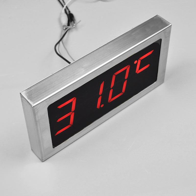 厂家特惠泳池30-2不锈钢温度显示器显示屏防水泡池温度计测温仪