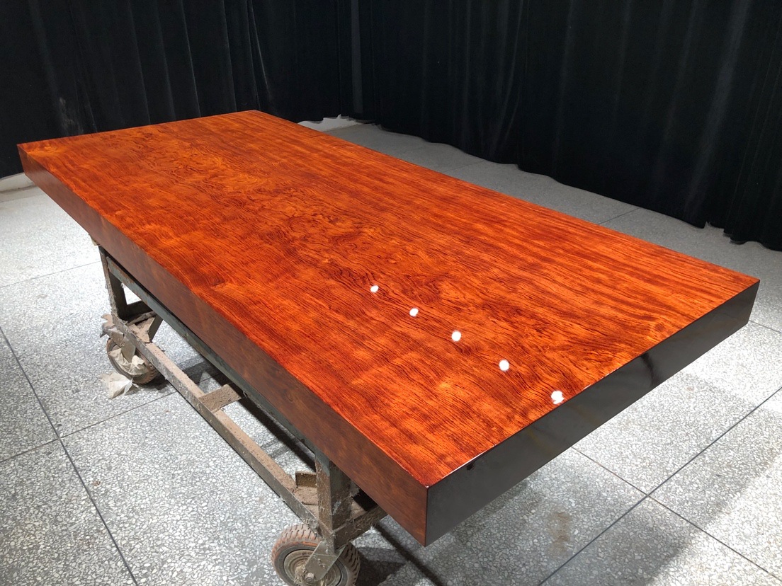 巴花大板实木原木红木茶桌茶台茶板天然整块办公会议餐桌巴西花梨