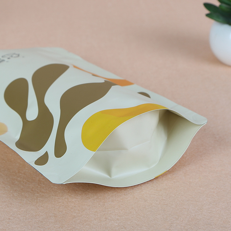 现货坚果杂粮零食自封袋 彩印铝箔自立自封食品袋 可定制logo