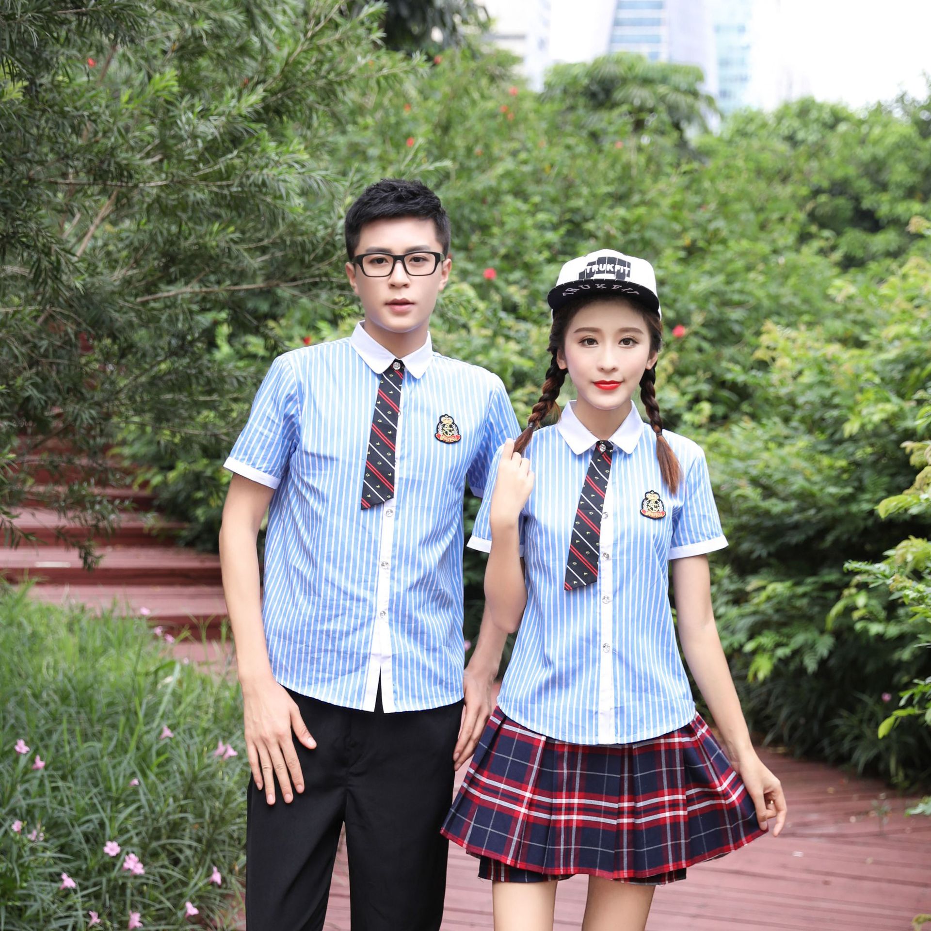 班服学院风男女学生校服合唱演出服运动会初高中生毕业照服装