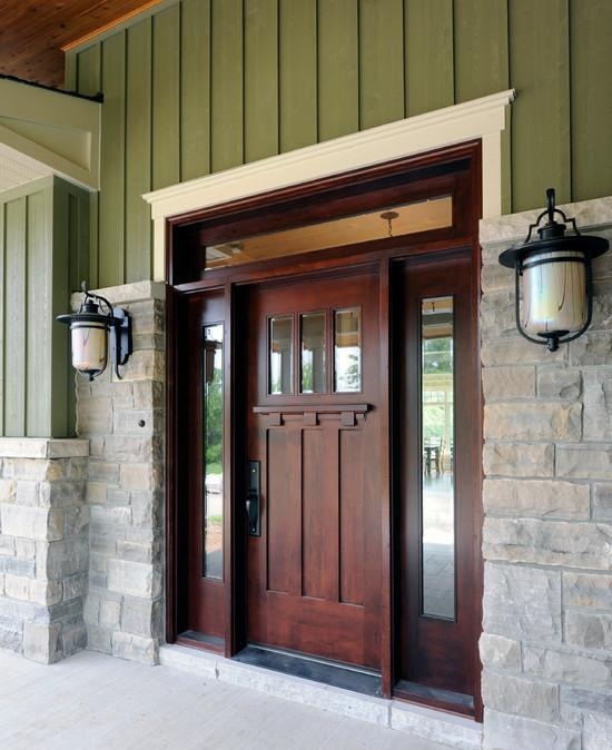 南京厂家生产定制别墅门 农村乡村欧式别墅庭院大门进户门对开门