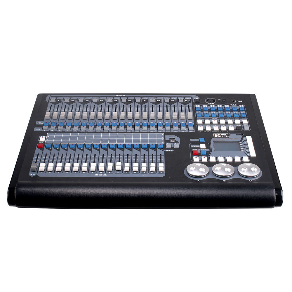 升级版kk1024s控台1024中文调光台声光同步电脑灯控台