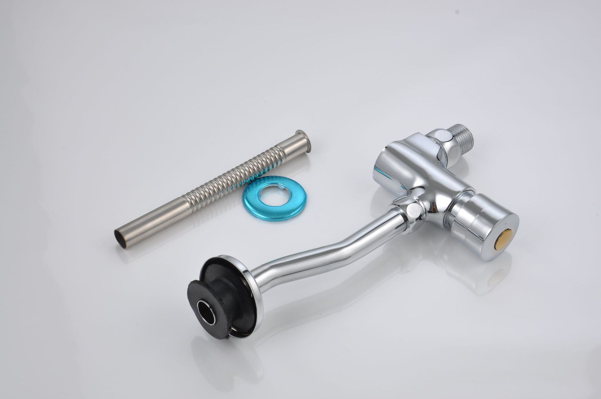 盛彪卫浴黄铜大明装小便阀 延时小便斗冲洗阀 小便冲水器源头厂家