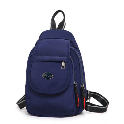博卜休闲双肩背包女式水洗布