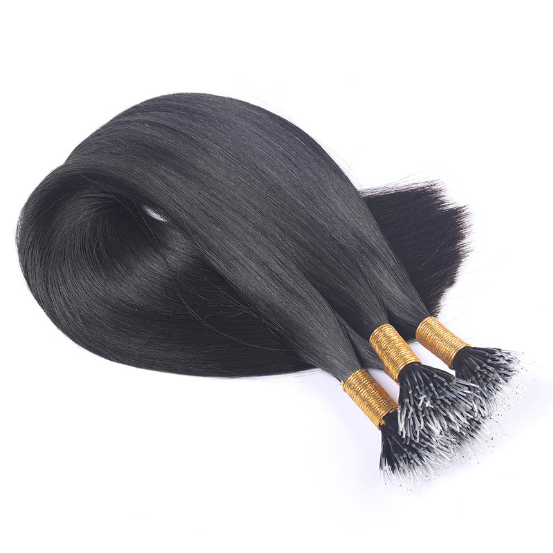 厂家直销 弹力接发 真人假发弹力接发 隐形无痕接发束可烫染