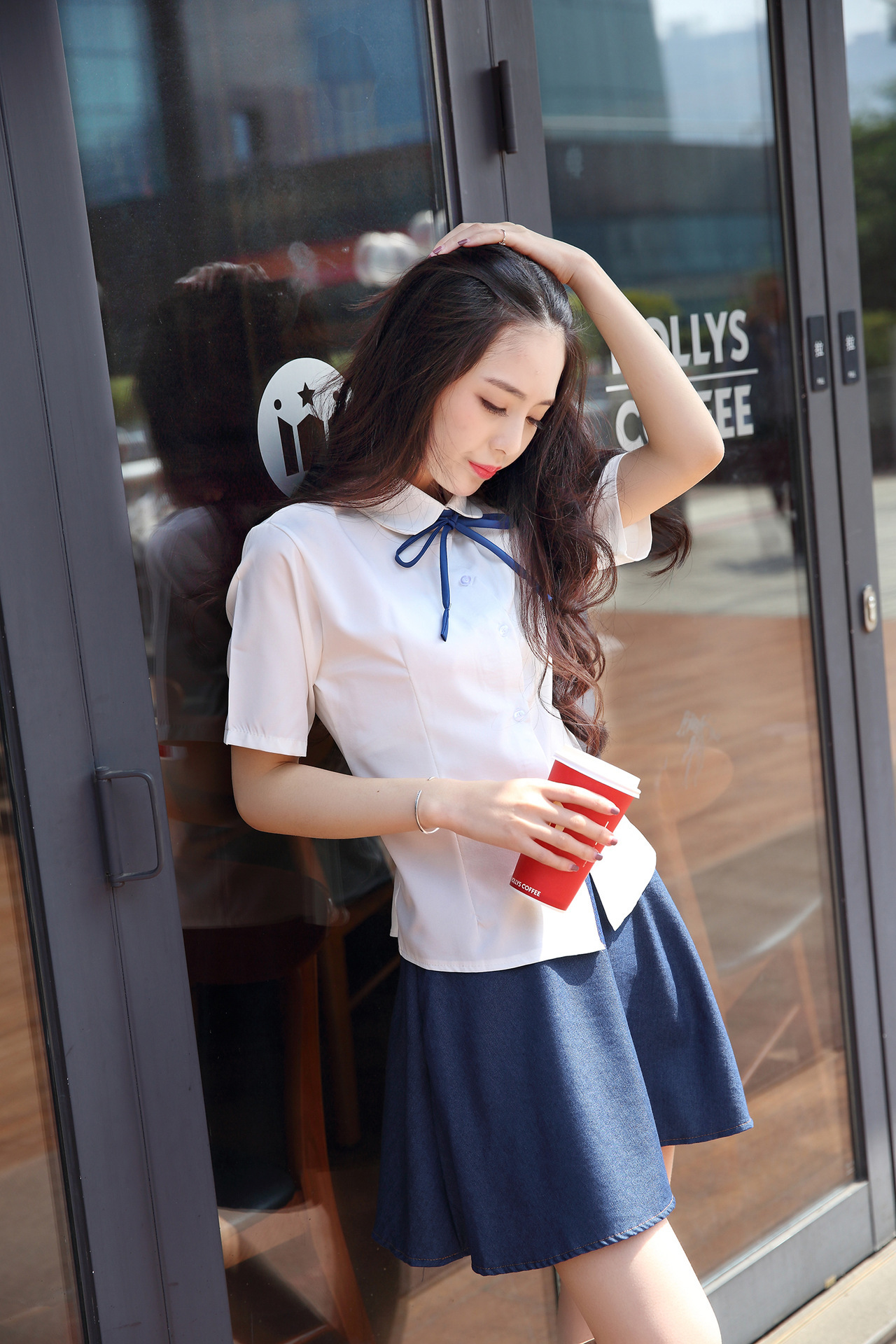 英伦海军风水手服日韩校服jk制服学生装cos班服学院风套装