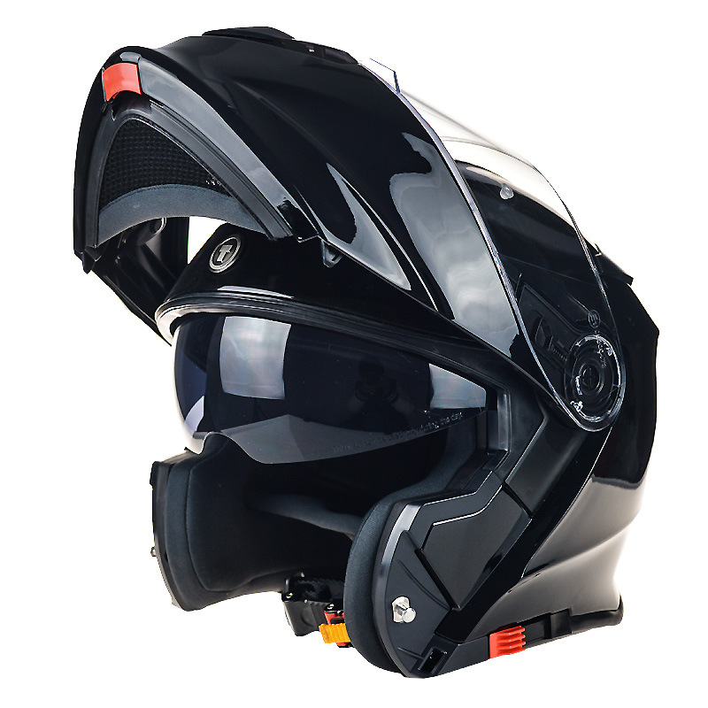 美国torc头盔双镜片揭面盔防雾头盔t271 dot ece认证揭面盔正品