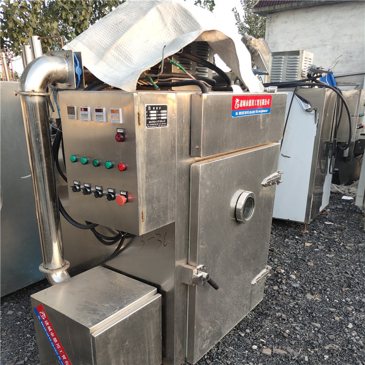 出售二手火腿肠烟熏炉 50型肉制品烟熏炉 腊肉烟熏炉 红肠烟熏炉