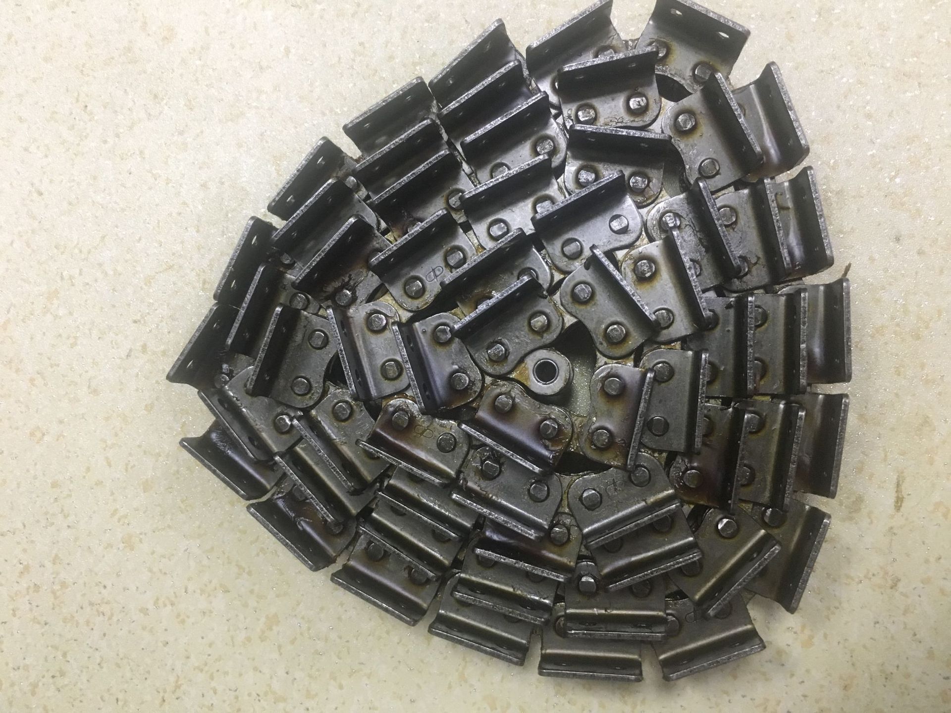 08b工业链条 4分传动滚子链 正品保证 08b外单带弯板 4分带耳链条