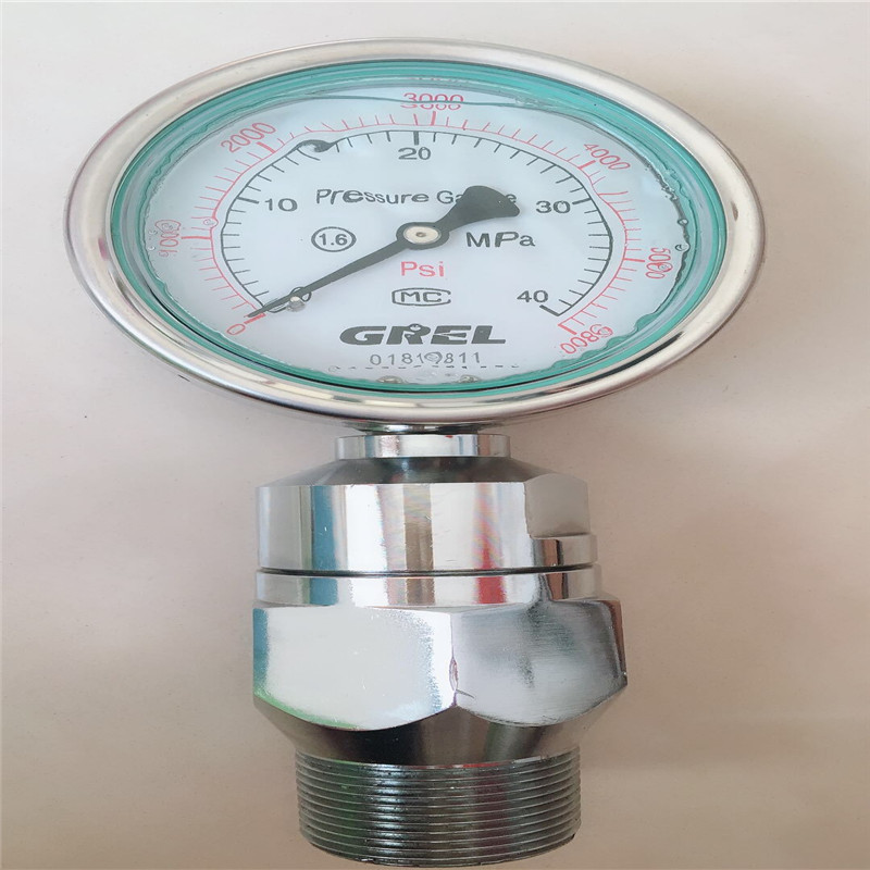 大头表泥浆泵专用抗震压力表 不锈钢耐震 批发泥浆表【月销五百】