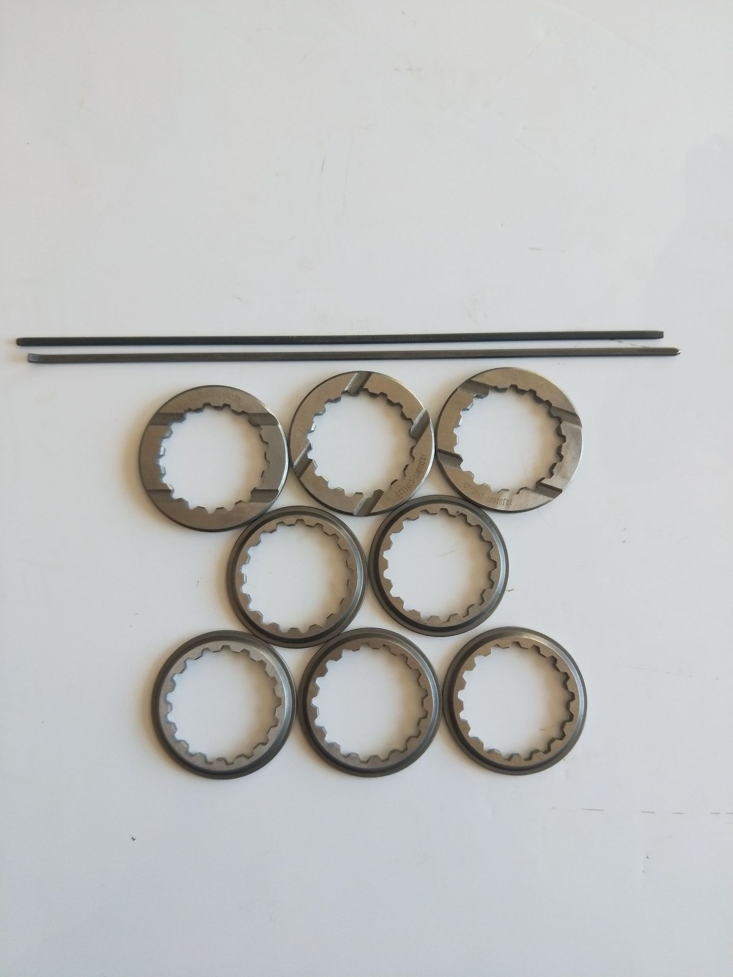 法士特十二档变速箱二轴齿轮隔垫 调整垫 六角键 花键垫片大全