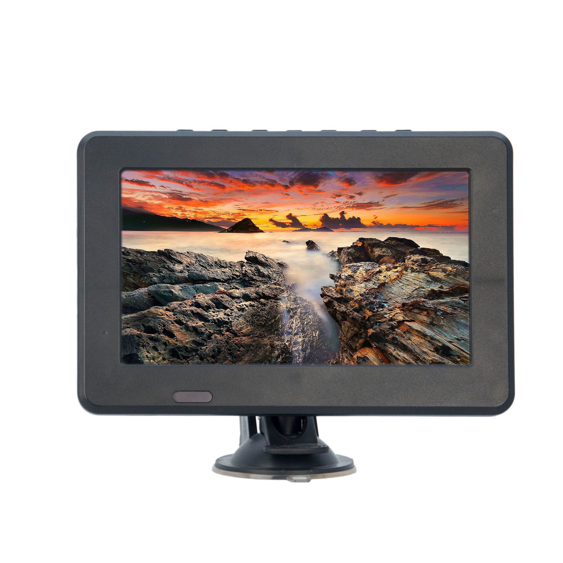 数字电视 模拟电视 带天线车载小电视 av输入