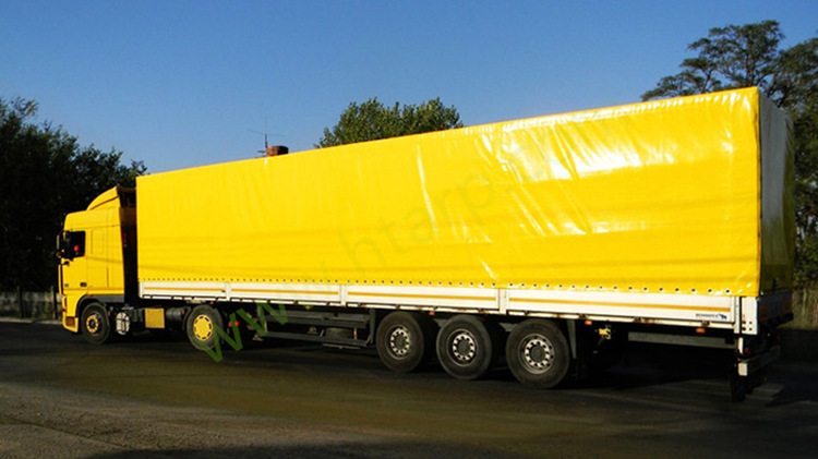 加工定做 汽车 皮卡车篷布 耐磨双面pvc夹网布 环保pvc涂层布布料