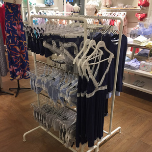 厚海厂家专卖店内衣货架展示架 不锈钢上墙组装 内裤中岛柜台新款