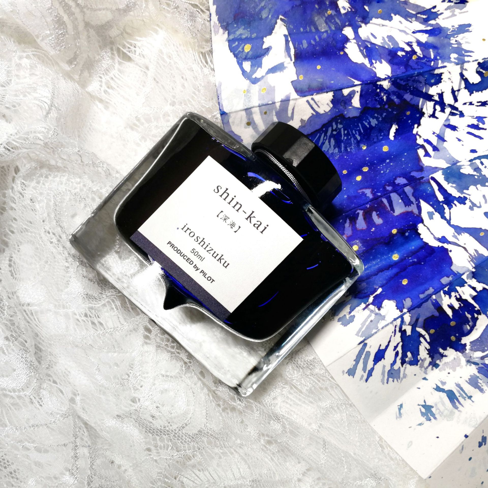 日本pilot百乐彩色墨水ink-50色彩雫iroshizuku|24色50ml