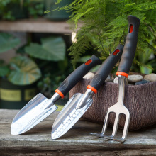 种花铲子养花园艺工具套装三件套多肉铁锨花铲家用挖土栽花小铁铲