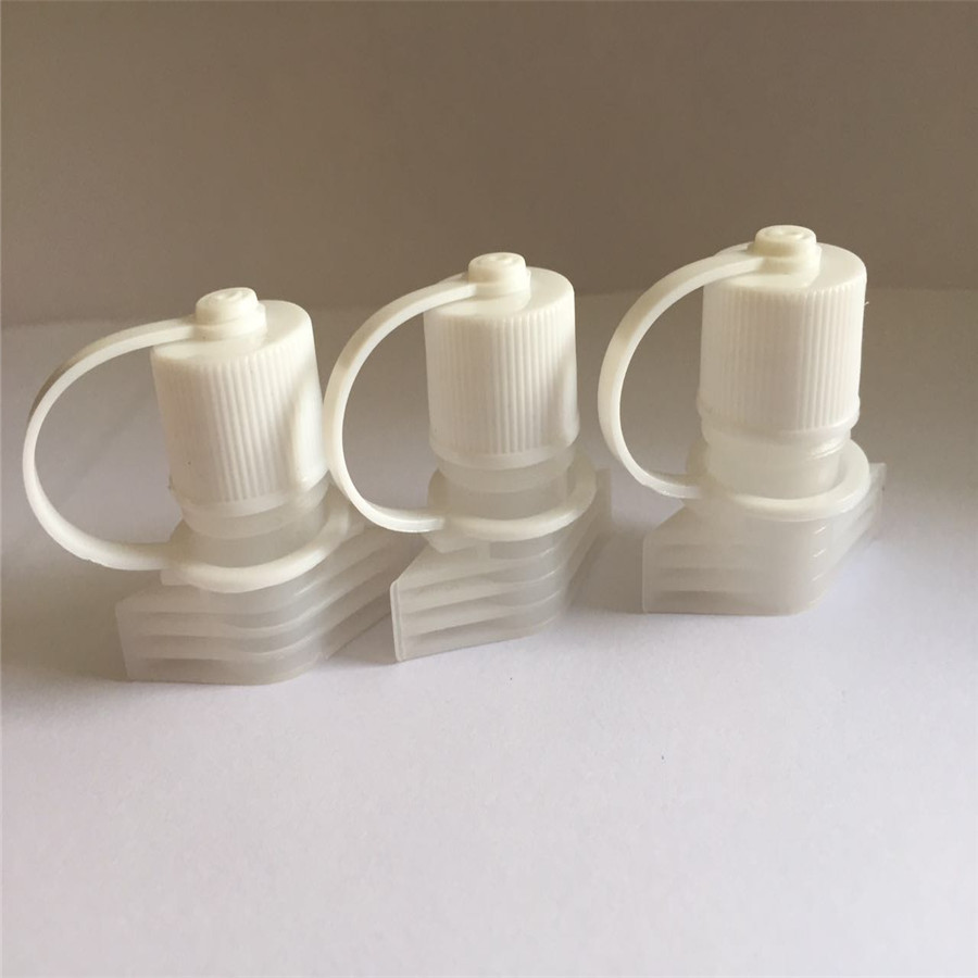 自立袋吸嘴盖包装配件17口径塑料翻盖可支持开模定制