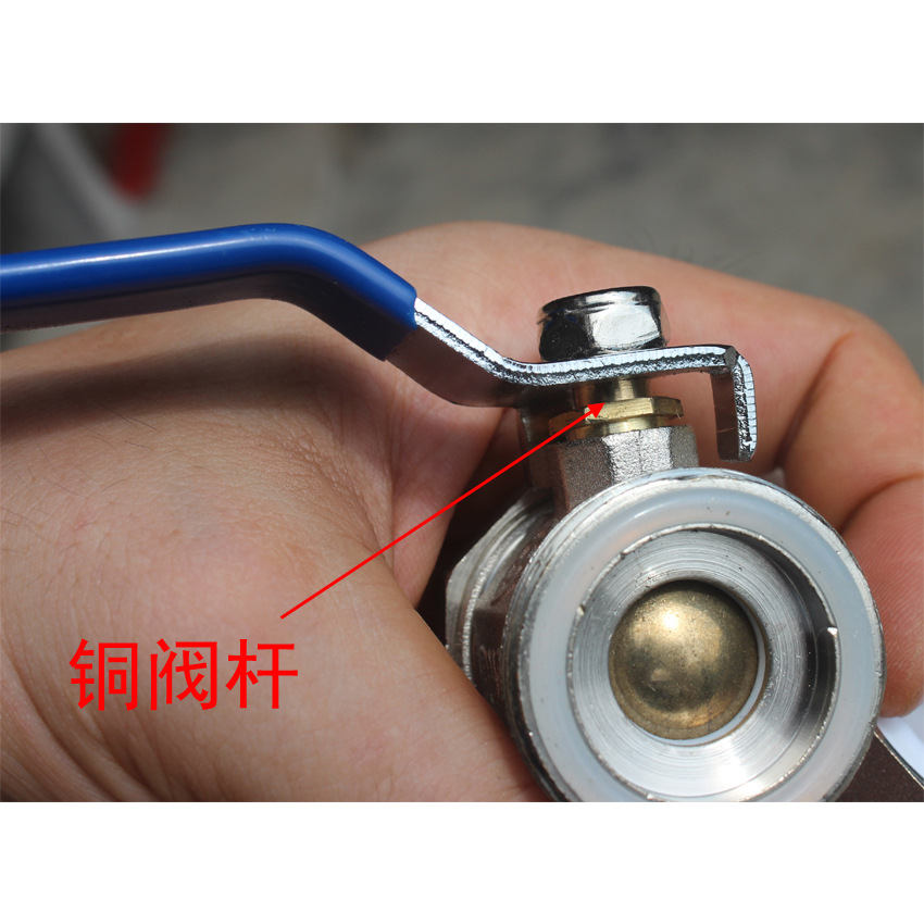 精品 家装 双活接pe球阀 供暖专用阀门 铜体电镀 铜球芯 铜阀杆