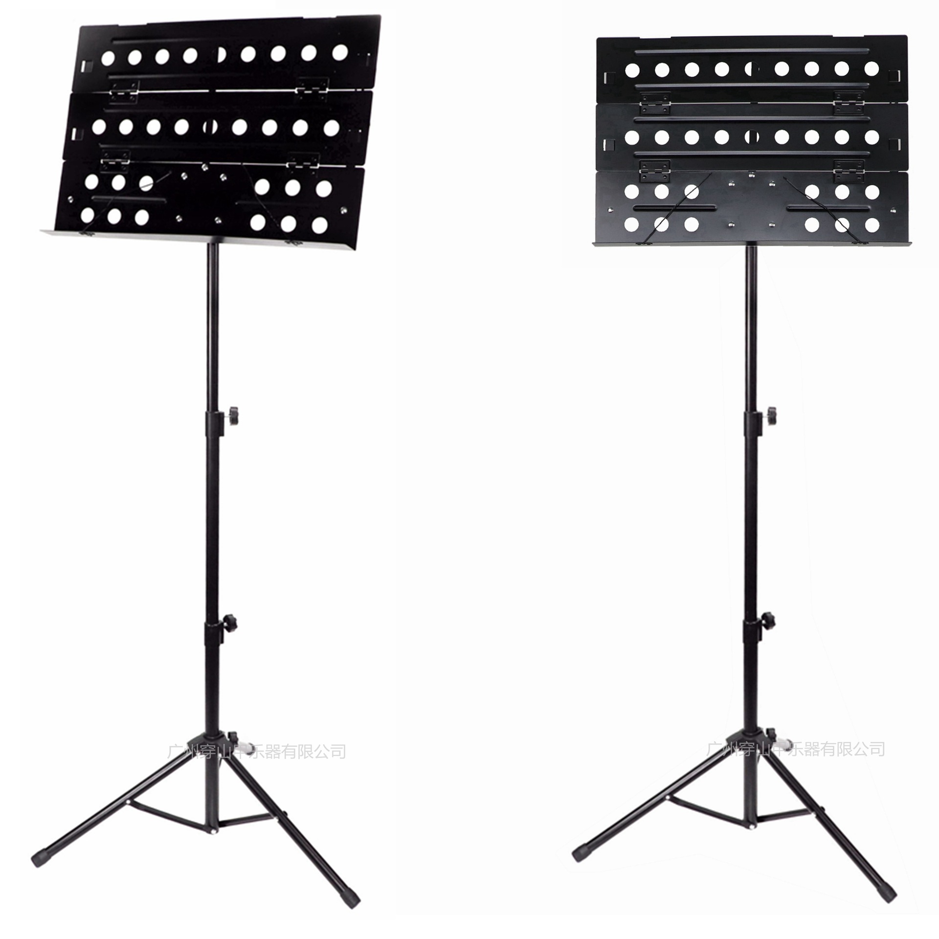 出口款折叠大谱台 谱架配包升降折叠小提琴古筝吉他曲谱架袋带包