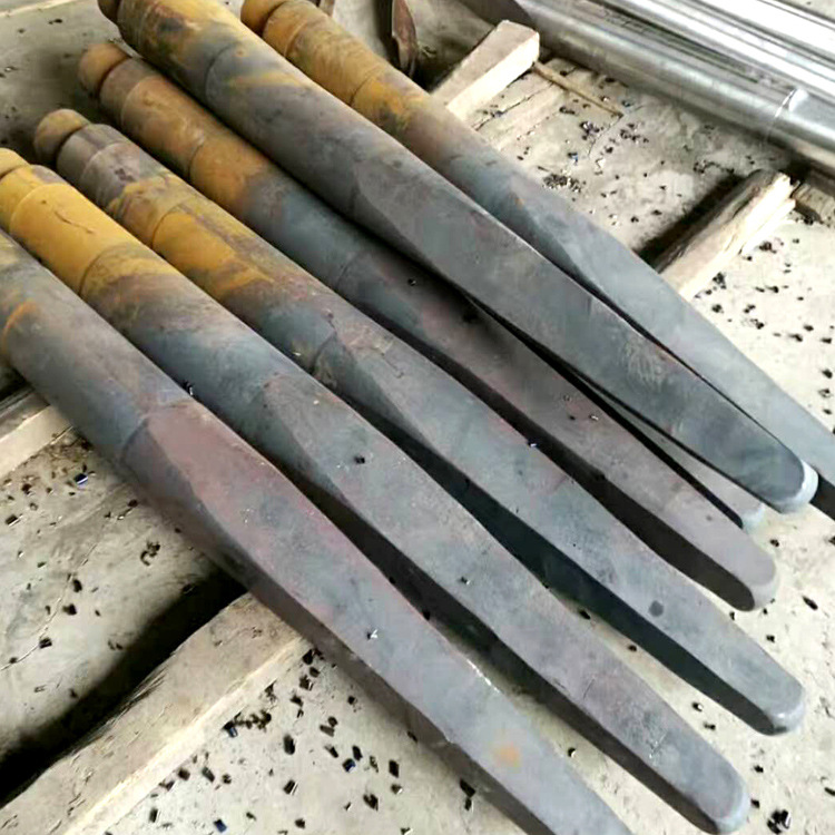 定做挖掘机破碎锤钎杆 平头钎杆 加长钎杆 厂价直供