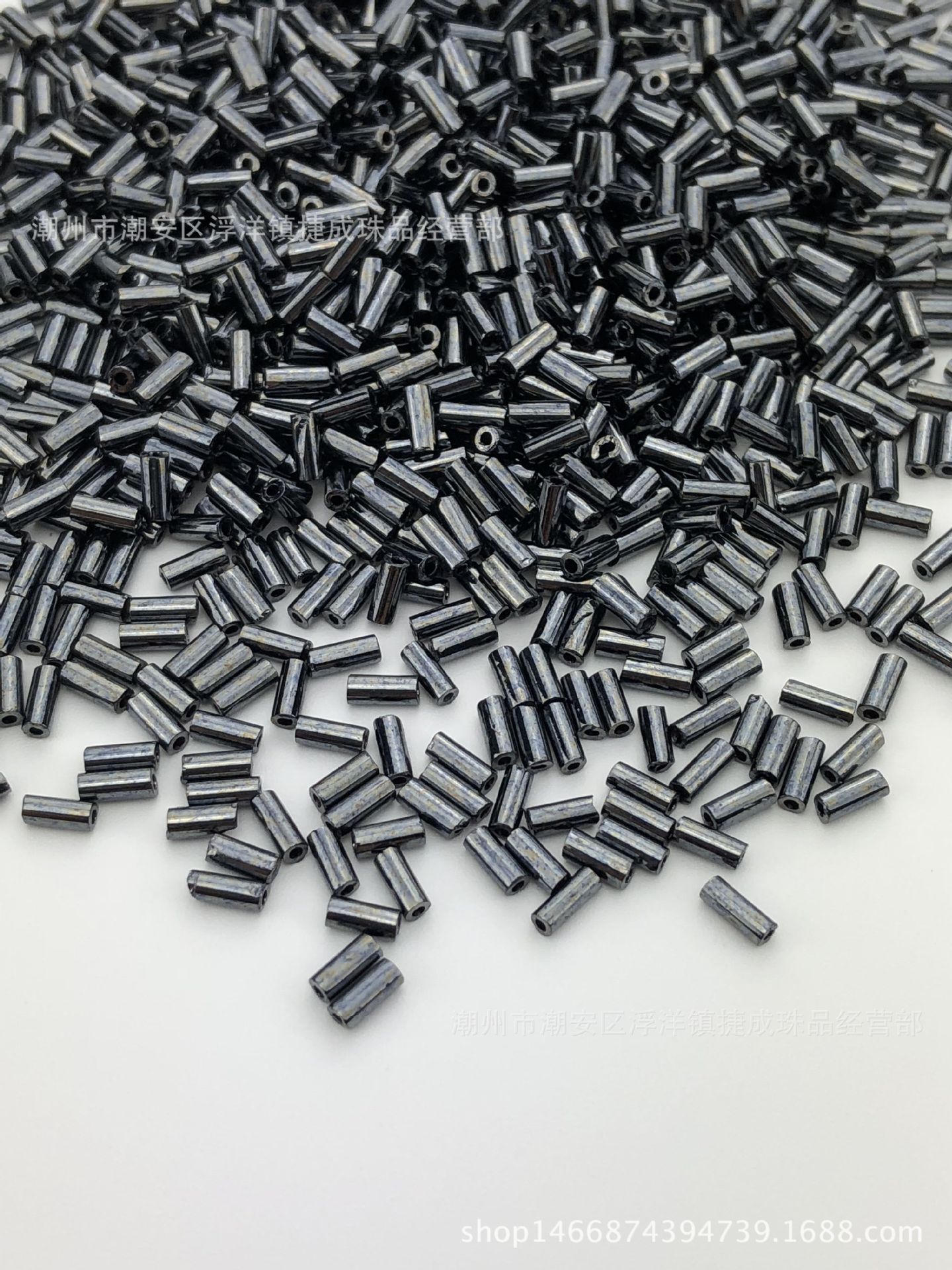 日本米珠玻璃米珠 2mm串珠散珠diy串珠配件服饰材料玻璃珠子