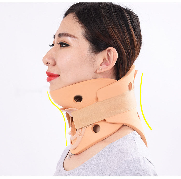 颈托高分子颈部固定颈椎支撑魔术贴连接柔软舒适穿戴方便固定颈部
