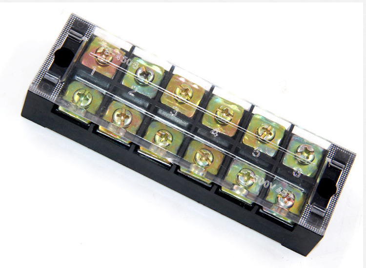 tb450645a6p固定式端子板阻燃接线端子接线板端子排端子座