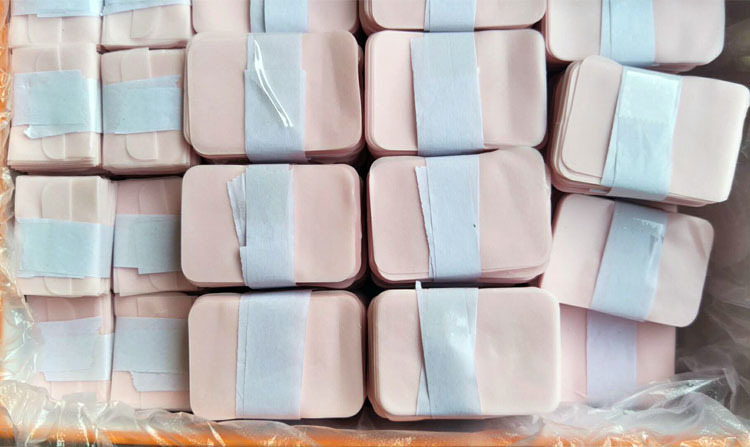 厂家加工生产皂纸套装半成品洗手皂片速溶茉莉香皂片ci色号样品