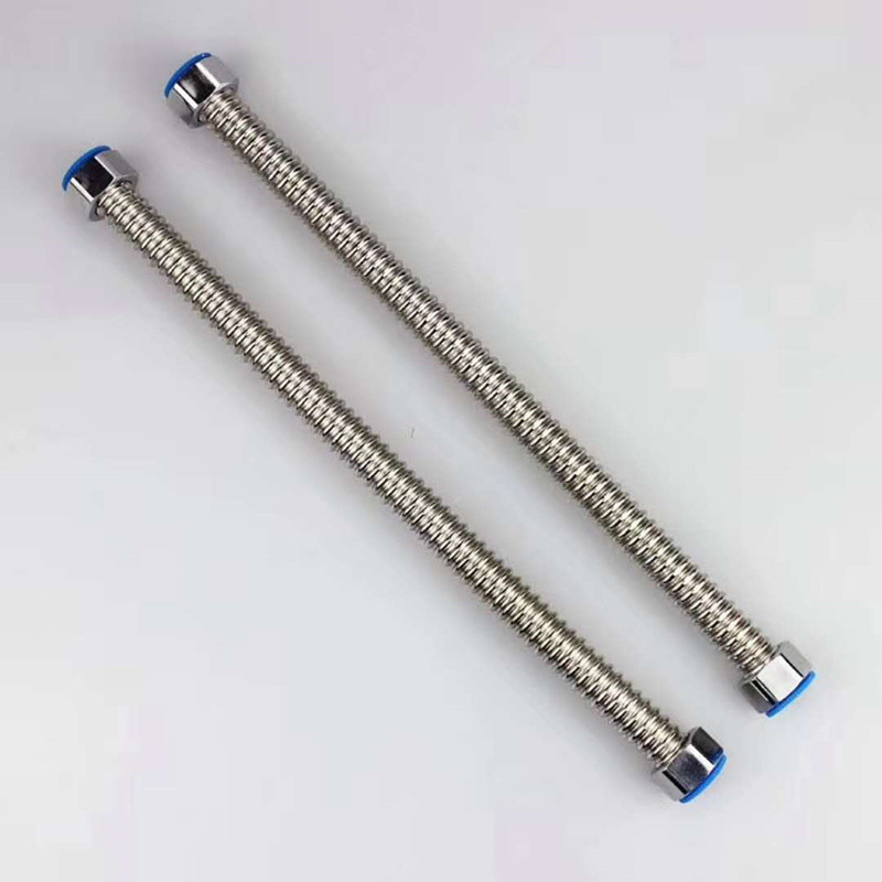 不锈钢硬管热水器加密硬管波纹软管加密金属进水管波纹硬管