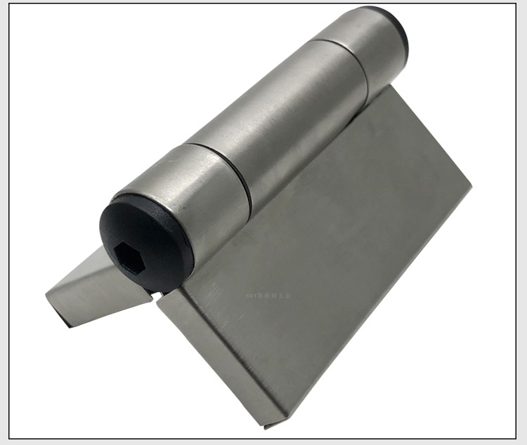 公共卫生间隔断合页 不锈钢 自关弹簧合页 家具五金配件 不分左右