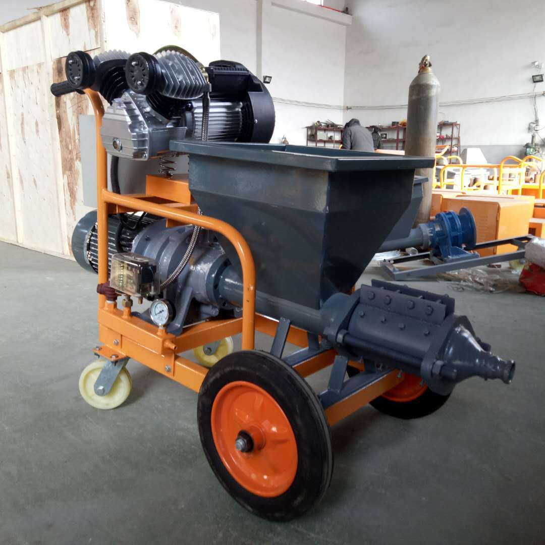 自动快速砂浆喷涂机多功能真石漆防火涂料喷涂机体积小效率高