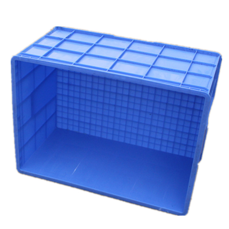 阳江江门塑料周转箱 新料工业车间成品大号封闭箱物流运输箱