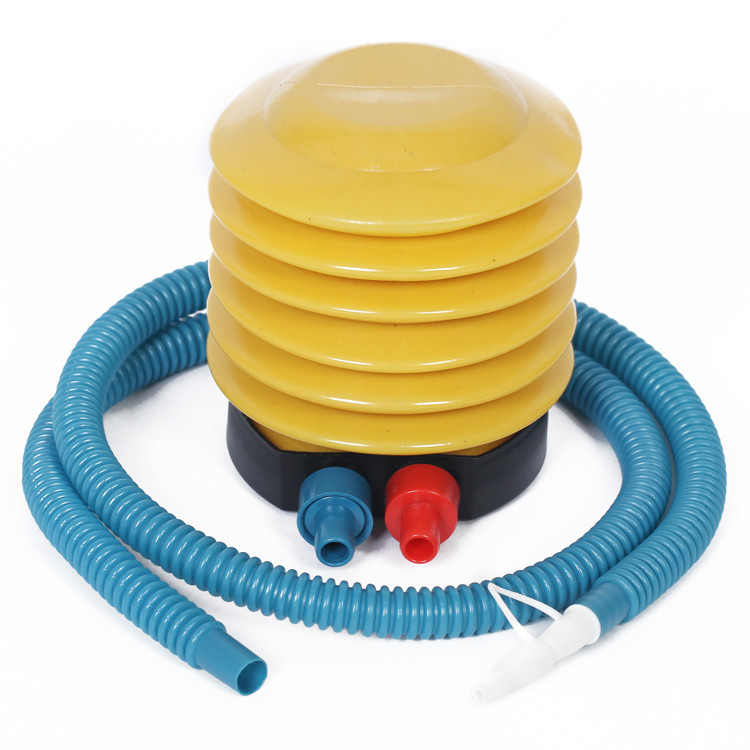 专业游泳圈泳池儿童游泳衣脚踩充气泵 救生圈充气打气筒方便快速