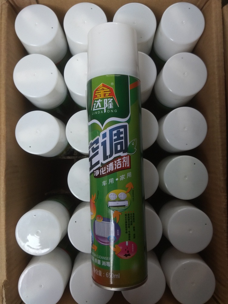 空调清洗剂家用车用清洁剂泡沫清新剂多功能 金达隆 650ml