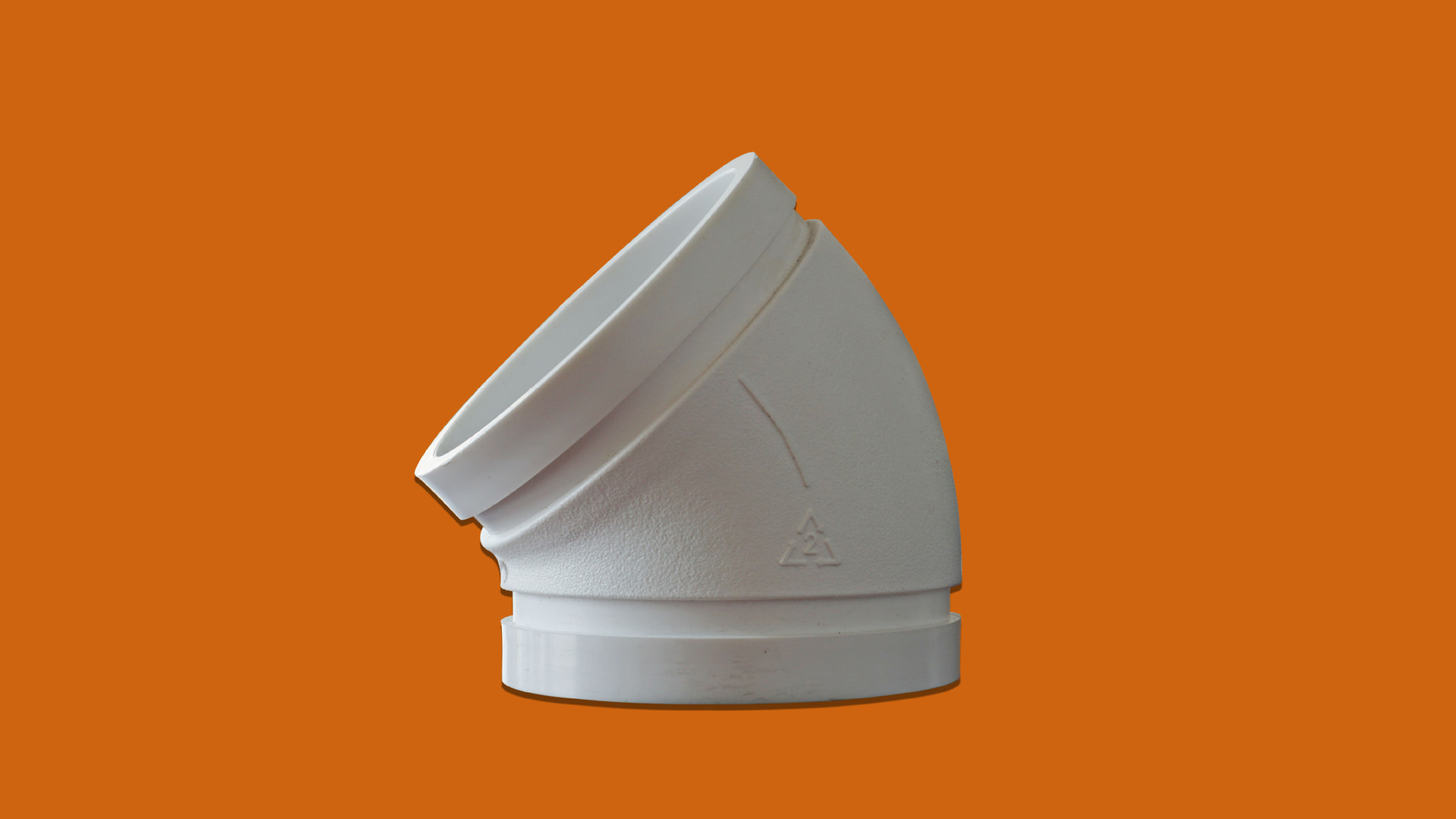 45弯头带检沟槽式hdpe排水管沟槽式超静音管hdpe弯头