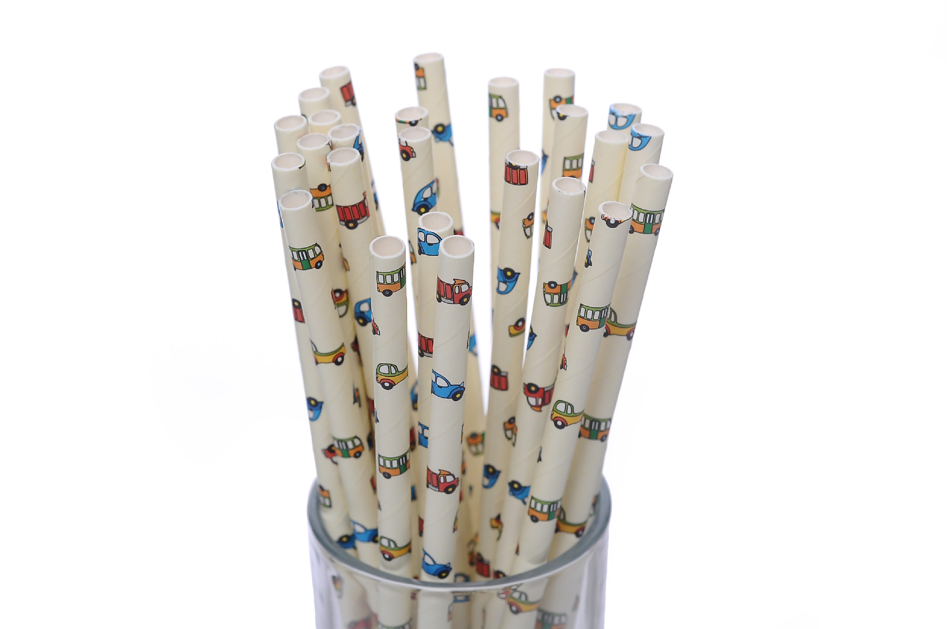 环保创意牛皮纸卡通吸管 生日派对沙滩酒吧婚庆果汁饮料纸吸管