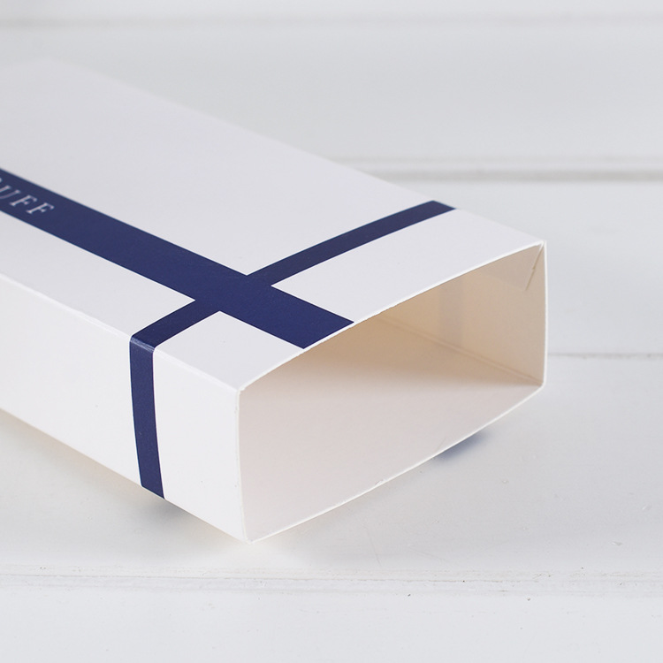 封套纸套抽拉式硬白卡纸盒 印花手工香皂盒日用品包装盒牛皮定做
